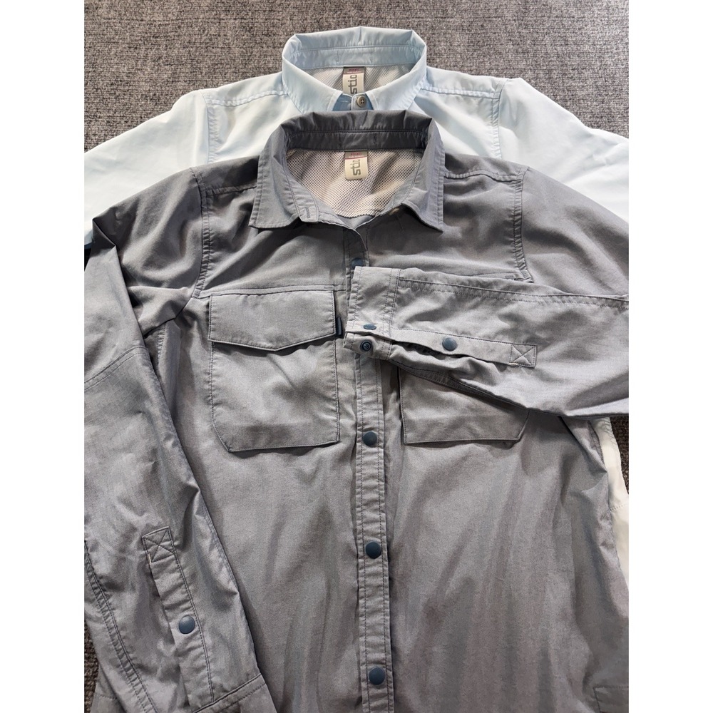 Stio Vented Shirt Women's Small Snap Fishing Utility LS  Gorp Core Lot Of 2